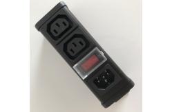 China Electrical 2 Way Aluminum Shell AC Power Distribution Unit With Waterproof Switch supplier