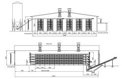 China ISO Broiler Chicken Cage System Custom Poultry Broiler Cage For Poultry Husbandry supplier