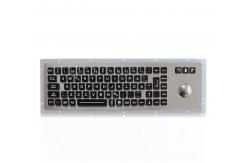 China Vandal Proof Industrial Keyboard With Built In Trackball 76 Keys Marine Keyboard supplier