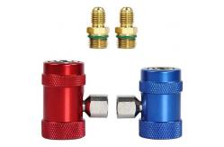 China 3/16 Inch 5mm Refrigerant Charging Hose With Fitting For R134A supplier