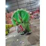 Animatronic Dino Scooter Amusement Riding Toy For Funfair