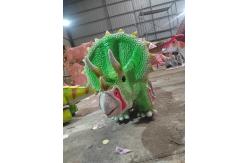 China Animatronic Dino Scooter Amusement Riding Toy For Funfair supplier