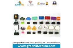 China Hot Sale Triangular Custom Logo Handle W/Metal Black Binder Clip supplier