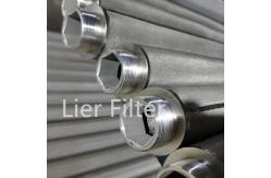 China Alkali Resistant 0.1um 5 Layer Sintered Wire Mesh With Thread Connection supplier