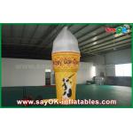 3m Height Full Print Customized Inflatable Ice Cream For Advertising for sale
