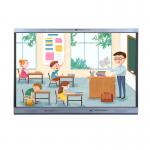 Bluetooth LED Interactive Smart Board 6.5ms Response time for sale
