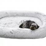Amazonas Hot Sale 160cm Human Non-Slip Washable Long Plush Giant Fluffy Pet Bed For Cats And Dogs for sale
