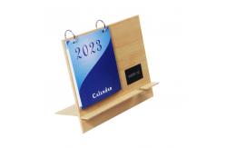 China Custom Art Desk Calendar , Desk 2023 Calendar Planner With Wireless Charger supplier