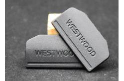 China SGS Irregular Embossed Plastic Zipper Puller Clothing Patches supplier