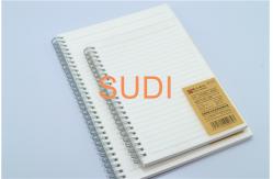 China Single Binding Wire 80 Sheets 70gsm Loose Leaf Spiral Notebook supplier