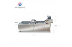 China Multifunctional Fruit Washing Machine 3.8KW Vegetable Blanching Equipment supplier