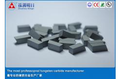 China High Hardness Tungsten Carbide Saw Tips , tungsten saw blades for Rock drills supplier