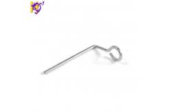 China Customized Nickel 2mm Various Shaped Wire Forming Spring Hardware with Hook supplier