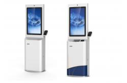China Change Pay Touch kiosk equipment , automated retail kiosk For Dedicated Charity Donation supplier