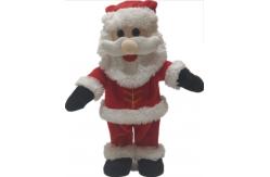 China 36cm 14.17in Christmas Plush Toys Musical Dancing Santa Claus Repeating Function supplier
