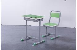 China Durable Ergonomic Study Desk And Chair Set With Fixed Height 760mm supplier