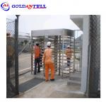 304 Stainless Steel Full Height Turnstile with RFID Fingerprint Access Control for sale