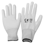 Polyurethane Coated 13 Gauge Polyester Liner Hyflex Antistatic ESD PU Dipped Safety Gloves for sale