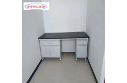 China Number of Locks As Drawing Wood Chemistry Lab Workbench Customization supplier