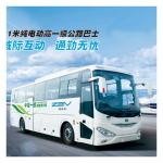 11m Intercity Electric Bus DANA Axle Zev Tourist Coach Bus With 45 Seats for sale