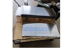 China Glasses Frames Titanium Sheets Ti15333 0.8mm For Spectacles Components supplier