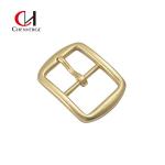 Practical Antirust Square Brass Belt Buckle , Anti Corrosion Gold Belt Buckle for sale