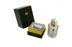 China Custom Printed Luxury Cardboard Perfume Bottle Packaging Boxes With Foam Insert supplier