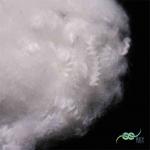 Recycled Fire Retardant Fiber A1 White Polyester Fiber Excellent Fireproof Properties for sale