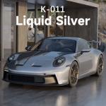 Liquid Silver Colour Changing Vinyl Wrap 7.5mil Thickness TPU PPF Film K-011 for sale