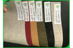 China Biodegradable Fabric Material Textured Washable Paper Roll 0.3mm - 0.8mm supplier