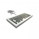 Rugged Waterproof Desktop Backlit Industrial Computer Keyboard with Enhanced Cable