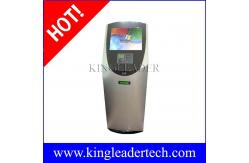 China Slim touchscreen Payment ticketing kiosk with barcode scanner and printer  TSK8006 supplier