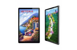 China 10 Points IR Touch Wall Advertising Display , Wall Mounted Touch Screen Display supplier