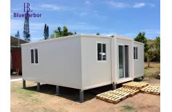 China Expandable Prefabricated Container House Movable Outdoor Camping House 40ft supplier