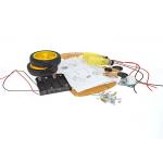 2WD Line Tracing Smart Car Chassis With Speed Encoder Strong Magnetism Motor for sale