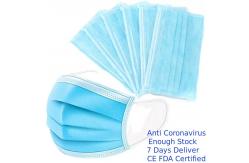 China High Breathability Disposable Face Mask With Splash Repellant Barrier supplier