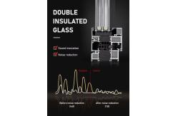 China Lightweight Double Glazed Inward Opening Window Aluminum Alloy Material supplier