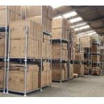 Customized Steel Portable Stacking Racks 1500kg Load Capacity 200mm Wheel Diameter for sale