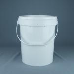 Seal Lid ISO 9001 Certified Round Plastic Bucket With Depand On Capacity
