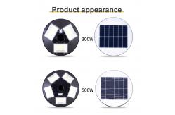 China High Bright Lighiting Source UFO Solar Post Light 250W For Garden Lighting supplier