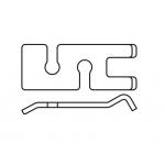 M1322 Adaption Profile of 40-80-100MM Maxima system,Tension fabric extrusion