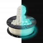 Blue Green 3D Prinitng Filament PLA Glow Filament 1.75mm 1000g for sale