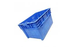China Stackable Turnover Nestable Plastic Crate 600X400mm HDPE For Port supplier