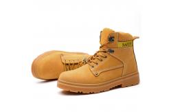 China Breathable And Lightweight High-Top Work Shoes Cowhide Welding Shoes supplier