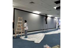 China 5500K Fixed Frame Screen Customized Acoustically Transparent Projector Screen supplier
