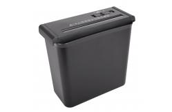 China 5 Sheets Strip Cut Office Paper Shredder With 10L Basket Jam Proof System supplier