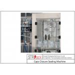 Tracking Plastic Caps Closure Sealing Machine Bottle Neck Take Cap System