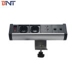 Movable Desktop Power Outlet Wear Resistant With Double Network Interfaces for sale