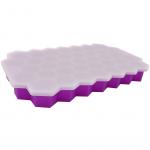 Amazon Best Selling  Bpa Free FDA  silicone 37pcs ice cube tays with lid