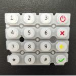 Transparent Silicone Rubber Keyboard Keys Laser Etching Printing for sale